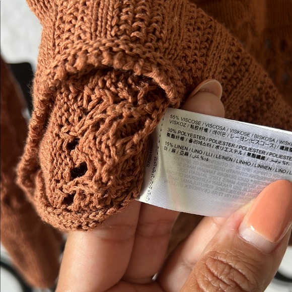 Rust Knit Sweater - Picture 4 of 4